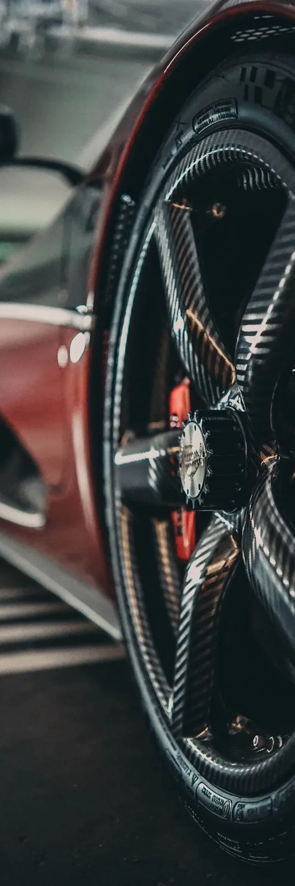 Alloy wheel close-up