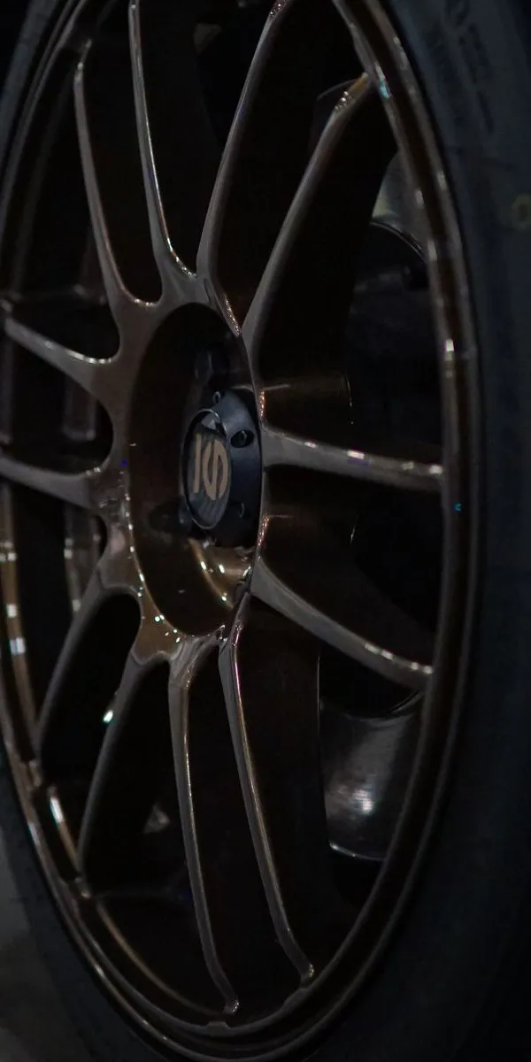 Tyre tread close-up